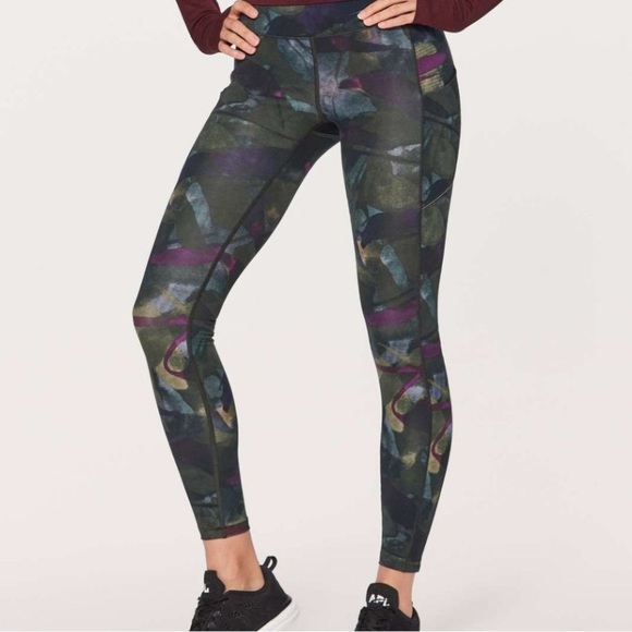 Lululemon Athletica 2pc Swift Speed High-Rise Leggings 28DimensionalPink/multi4 - Picture 12 of 16